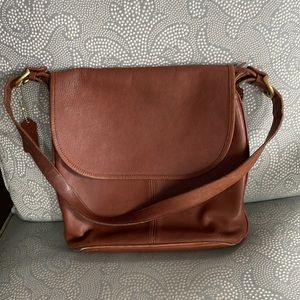 Vintage Coach equestrian bag. Good used condition. Areas of wear, see pics